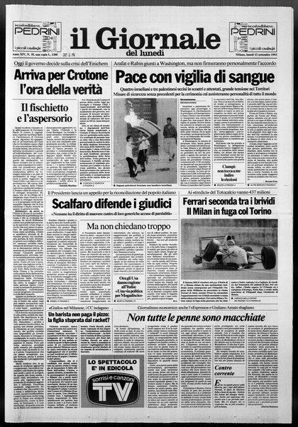 Il giornale del lunedi